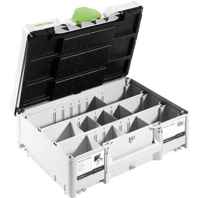Festool SORT-SYS3 M 137 DOMINO 576796 Accessoriebox (l x b x h) 396 x 296 x 137 mm-0