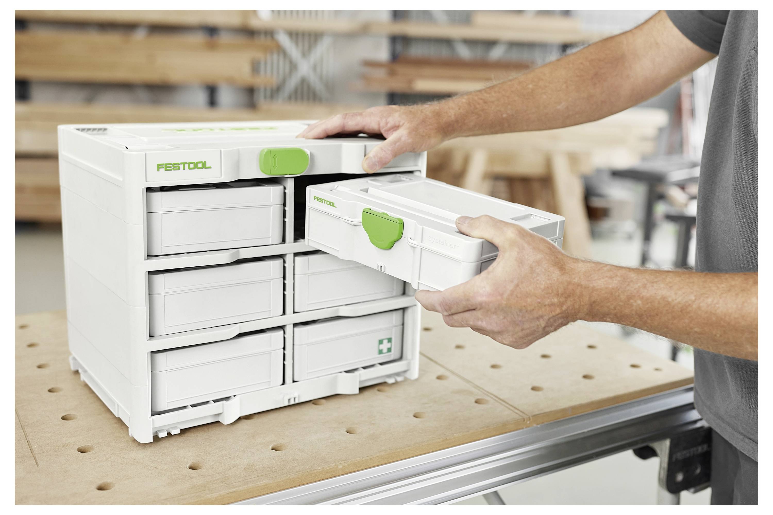 Festool 578118 SYS3 S 76-WAGO-Set Assortiment verbindingsklemmen Flexibel: 0.14-4 mm² Massief: 0.14-4 mm² 1 stuk(s) Box-2