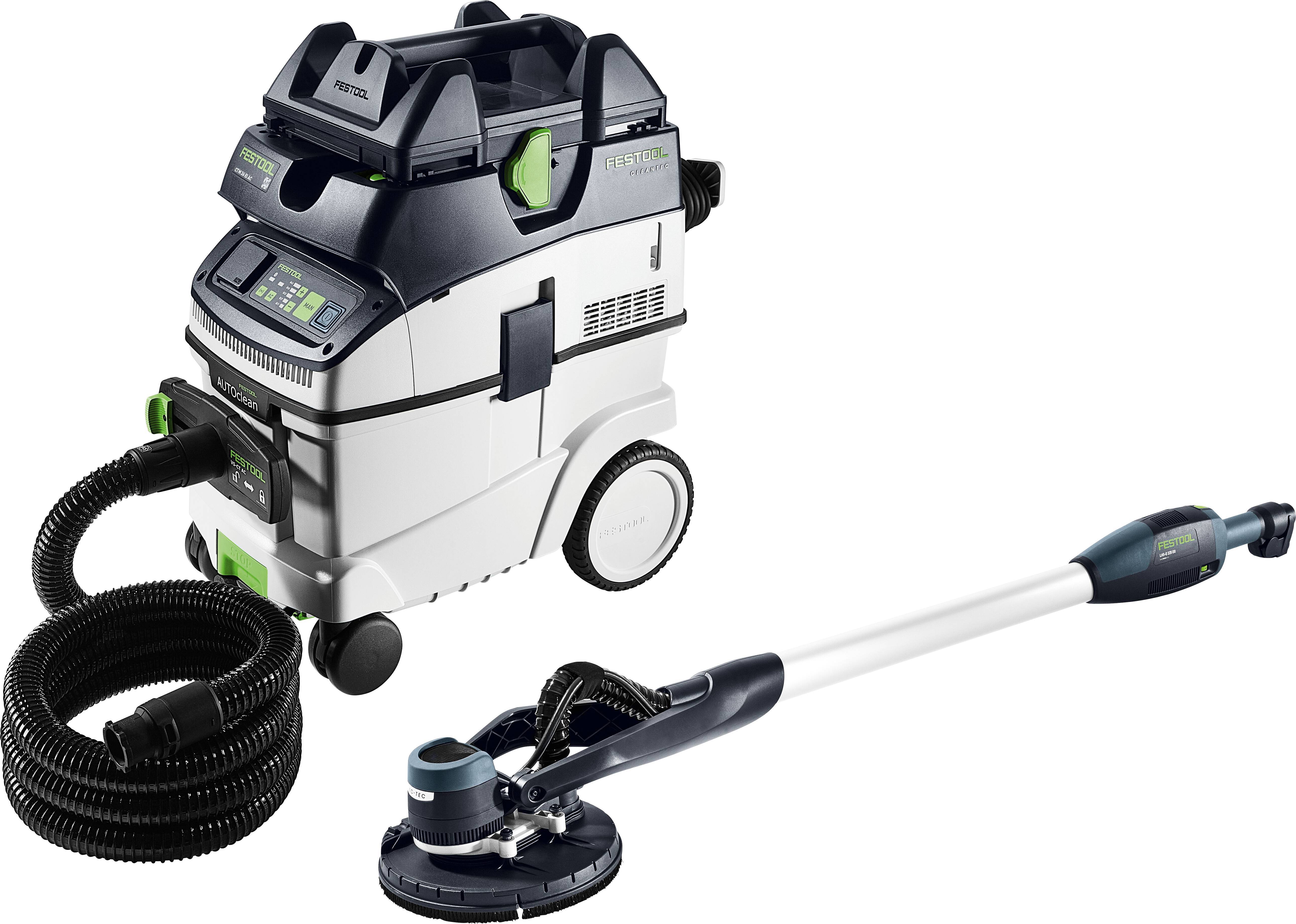 Festool LHS-E 225/CTM 36-Set 578418 Set met stofzuiger en slijper met lange hals 400 W 215 mm-0