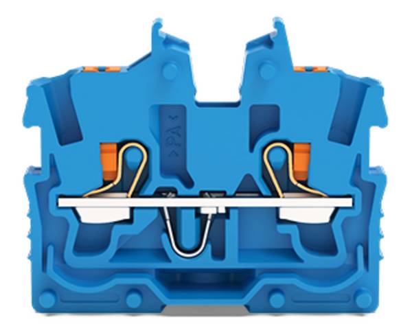 WAGO 2250-304 Doorgangsklem  Klem  Blauw 100 stuk(s)
