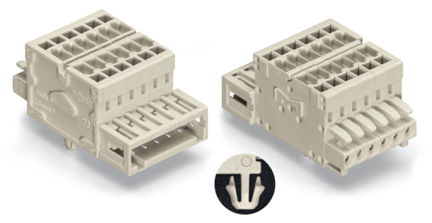 WAGO 734-371/008-000 Doorvoerbasiselement 25 stuk(s)-0