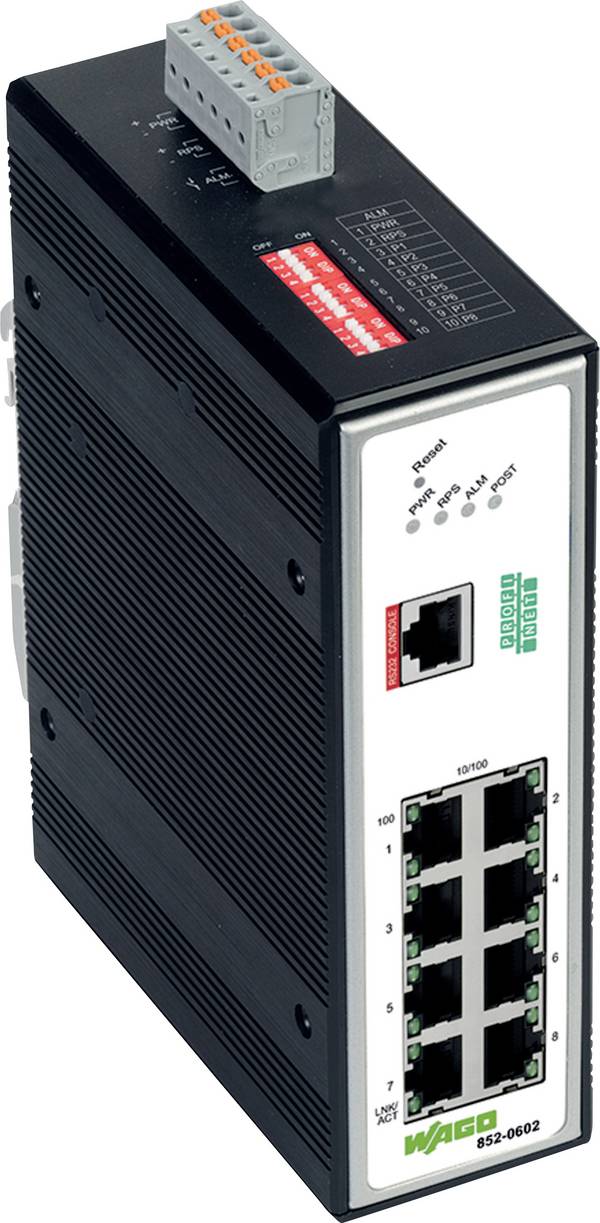 WAGO 852-602 852-602 Netwerk switch
