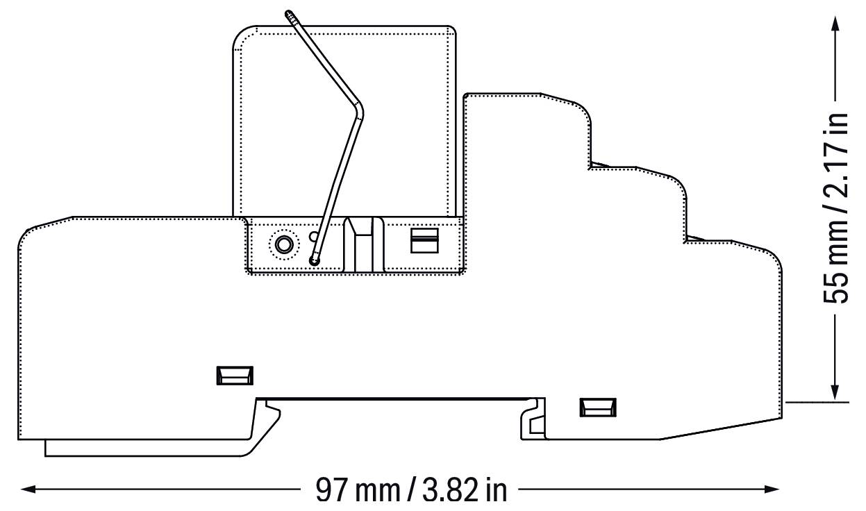 WAGO 858-391 Relaissocket 5 stuk(s) – Foto 2 van 2