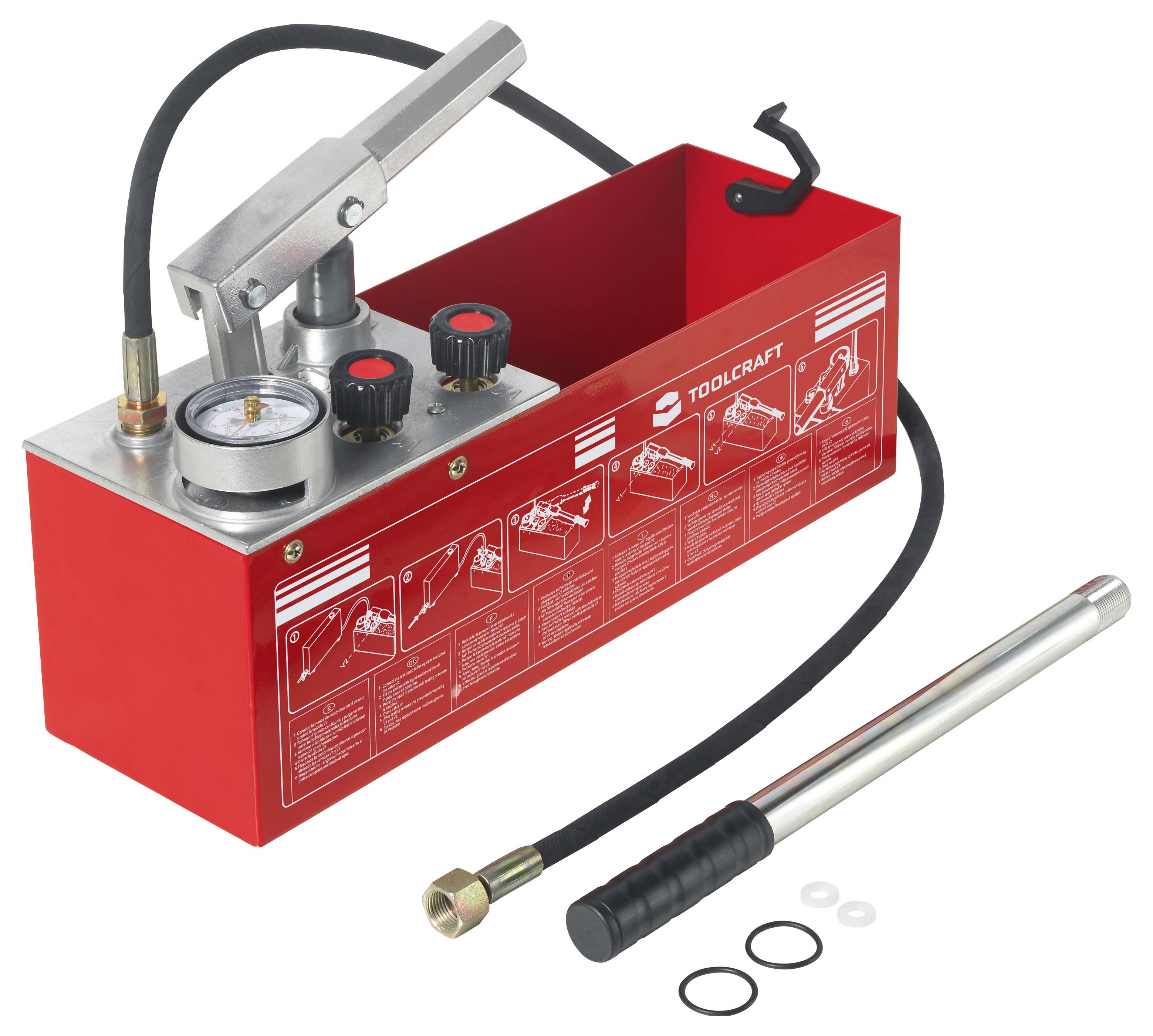 TOOLCRAFT TO-10911222 Testpomp-4