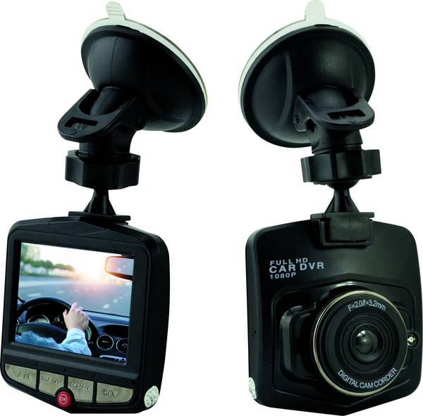 Denver CCT-1230 Dashcam Kijkhoek horizontaal (max.): 60 ° 12 V G-sensor, Automatische start, Videoloop, Microfoon