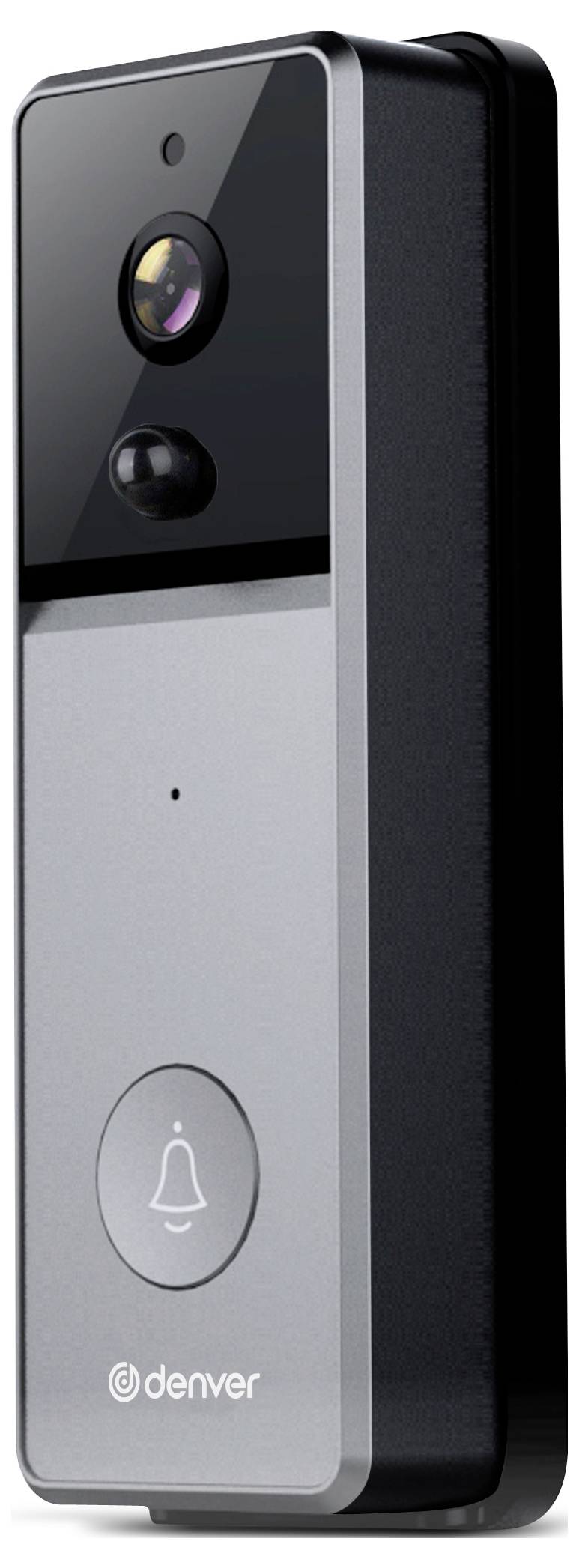 Denver VDB-216 Camera voor, Montageaccessoire voor, Buitenunit voor Video-deurintercom Draadloos, WiFi Zwart, Grijs-3