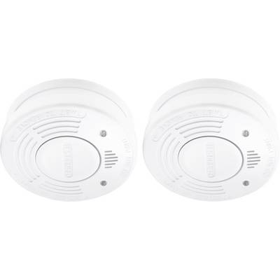 Alecto SD1010 2X Rookmelder Incl. batterij (10 jaar) werkt op batterijen (Ø x h) 102 mm x 35 mm-0