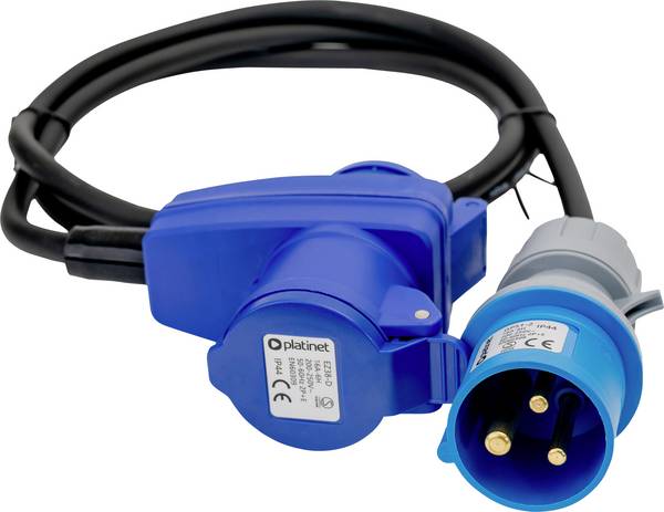 Platinet 46282 EV_GP51225 CEE-adapterkabel 16 A  230 V 1 stuk(s)