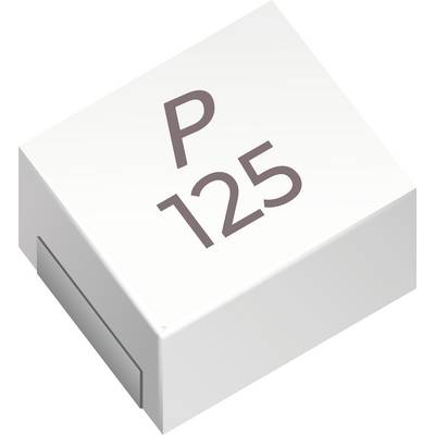 Witte rechthoekige elektronische component met het label 'P 125' op het bovenoppervlak.