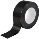 TOOLCRAFT TO-10917636 Textieltape Black (l x b) 50 m x 50 mm 1 stuk(s)