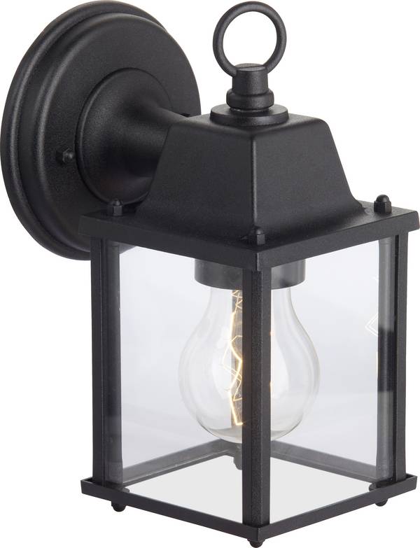 Brilliant Irvin 96186/06 Buitenlamp (wand)  LED E27 60 W Zwart