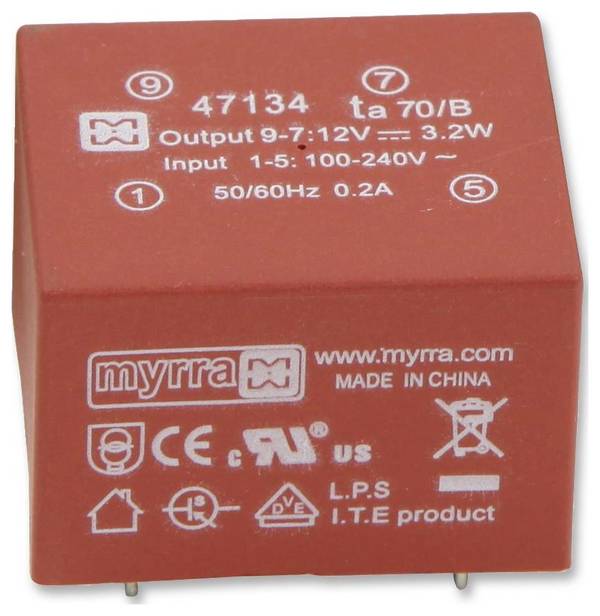 Myrra 47200 Netvoedingsmodule 5 V 1.5 A