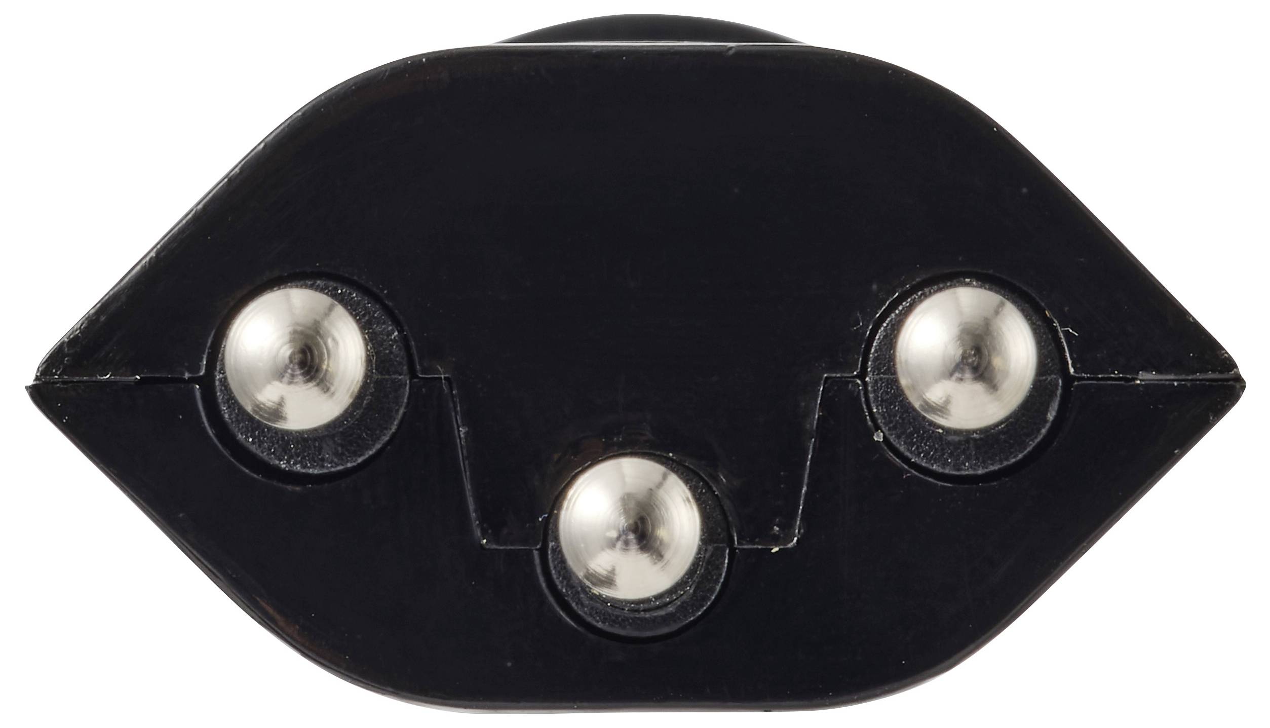 Sygonix SY-7279262 Netstekker Zwitserland Plastic 250 V/AC Zwart-2