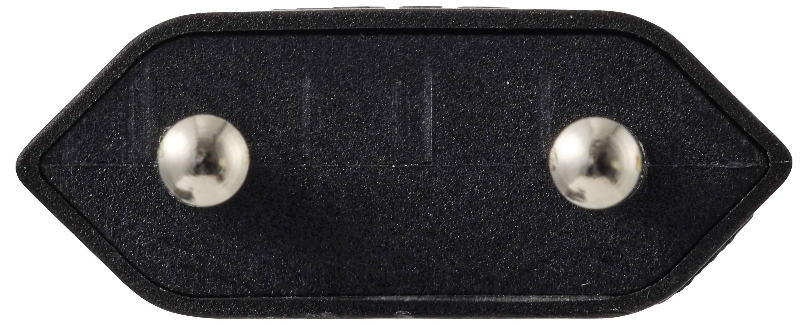 Sygonix SY-7279264 Eurostekker Plastic 230 V/AC Zwart-2