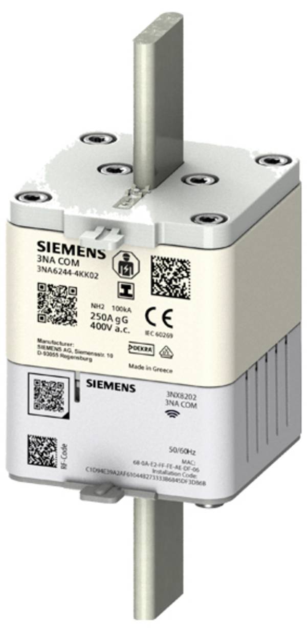 Siemens 3NA62444KK01 NH-zekering Afmeting zekering : 2 1 stuk(s)