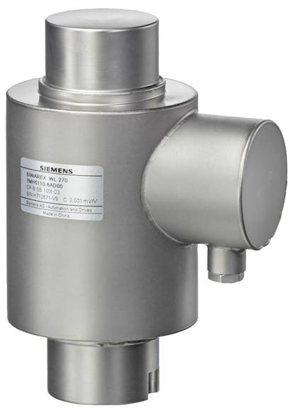 Een metalen industriële klep gemerkt met 'Siemens SIPART PS2', met een cilindrische vorm en een aanvullend zijgedeelte, gebruikt voor nauwkeurige regeling in automatiseringssystemen.