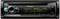 Autostereo die '28:58 DT USB1 IPOD' weergeeft. Functies zijn onder andere een volumeknop, digitaal scherm en verschillende bedieningsknoppen.