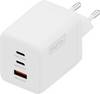 Digitus DA-10304 USB-oplader 100 W 1x USB-A, 2x USB-C Wit