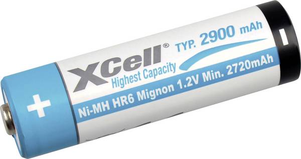 XCell  Oplaadbare AA batterij (penlite) NiMH 2900 1.2 V 4 stuk(s)