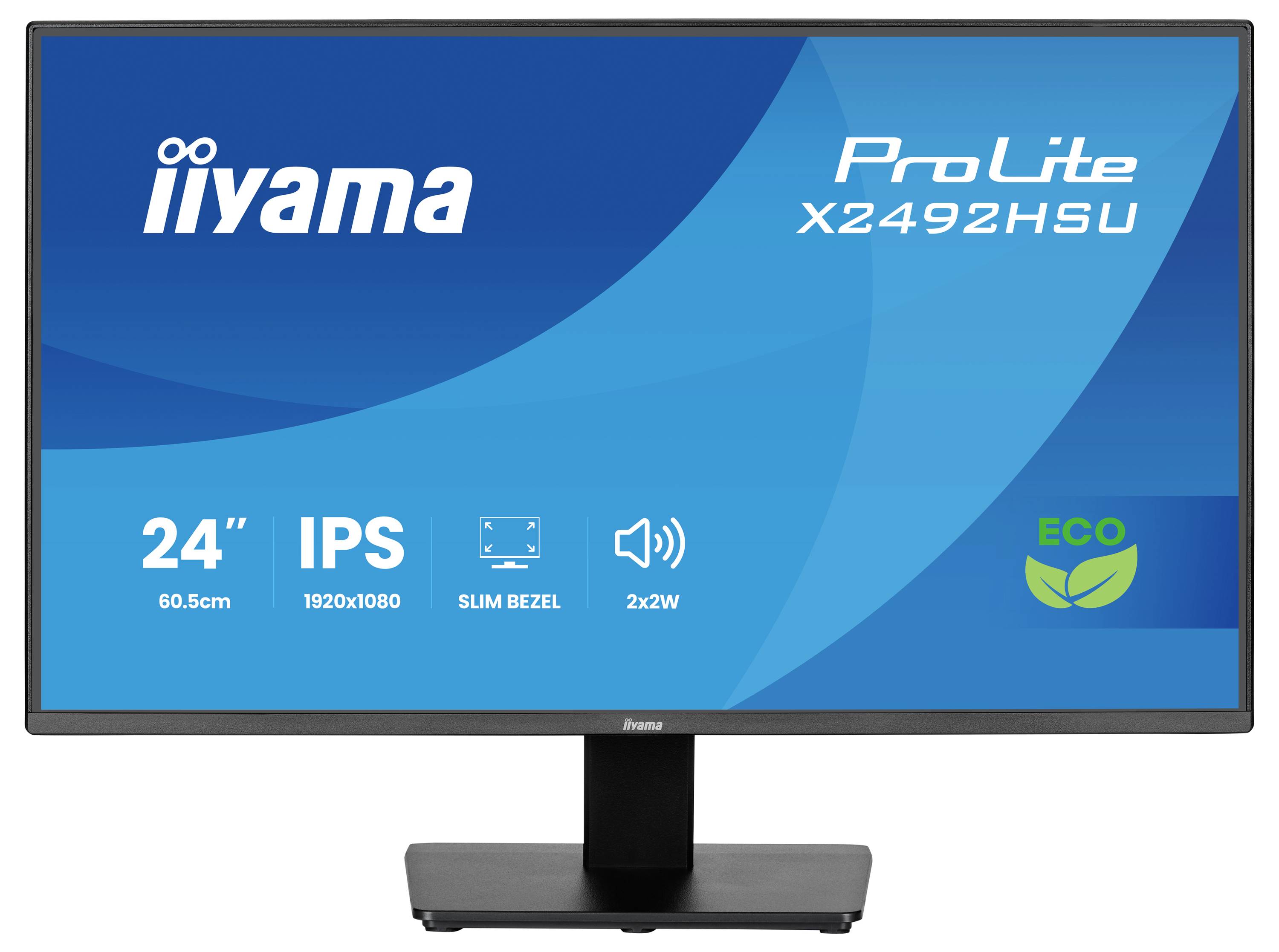 Iiyama ProLite LED-monitor Energielabel B (A - G) 61 cm (24 inch) 1920 x 1080 Pixel 16:9 3 ms HDMI IPS LED-2