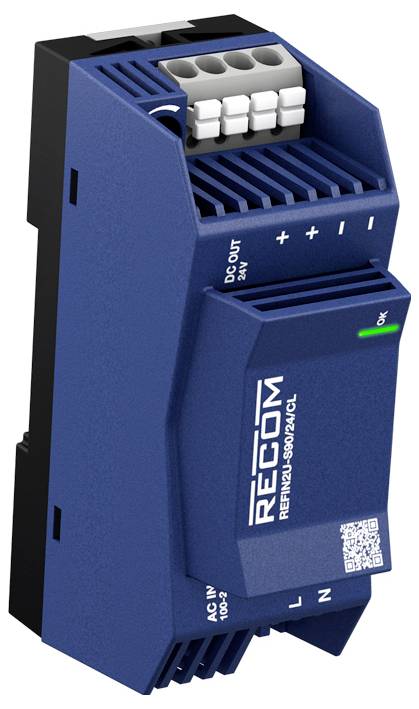 RECOM REFIN2U-S90/24/CL Industriële AC/DC-netvoeding 24 V Aantal uitgangen:1 x Inhoud 1 stuk(s)-0