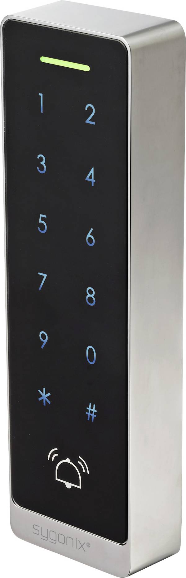 Sygonix SY-7372600 Codetoetsenbord met RFID Opbouw (op muur)  12 V/DC, 18 V/DC IP66 Met verlicht toetsenbord, Met touchscreen