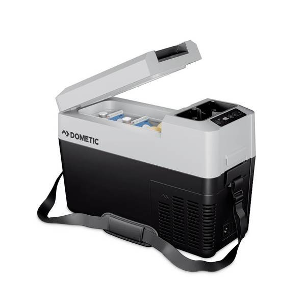 Dometic Group CFF 12 Koelbox Energielabel: B (A - G) Compressor 12 V/DC, 230 V/AC Dark grey 13 l +10 °C tot -16 °C