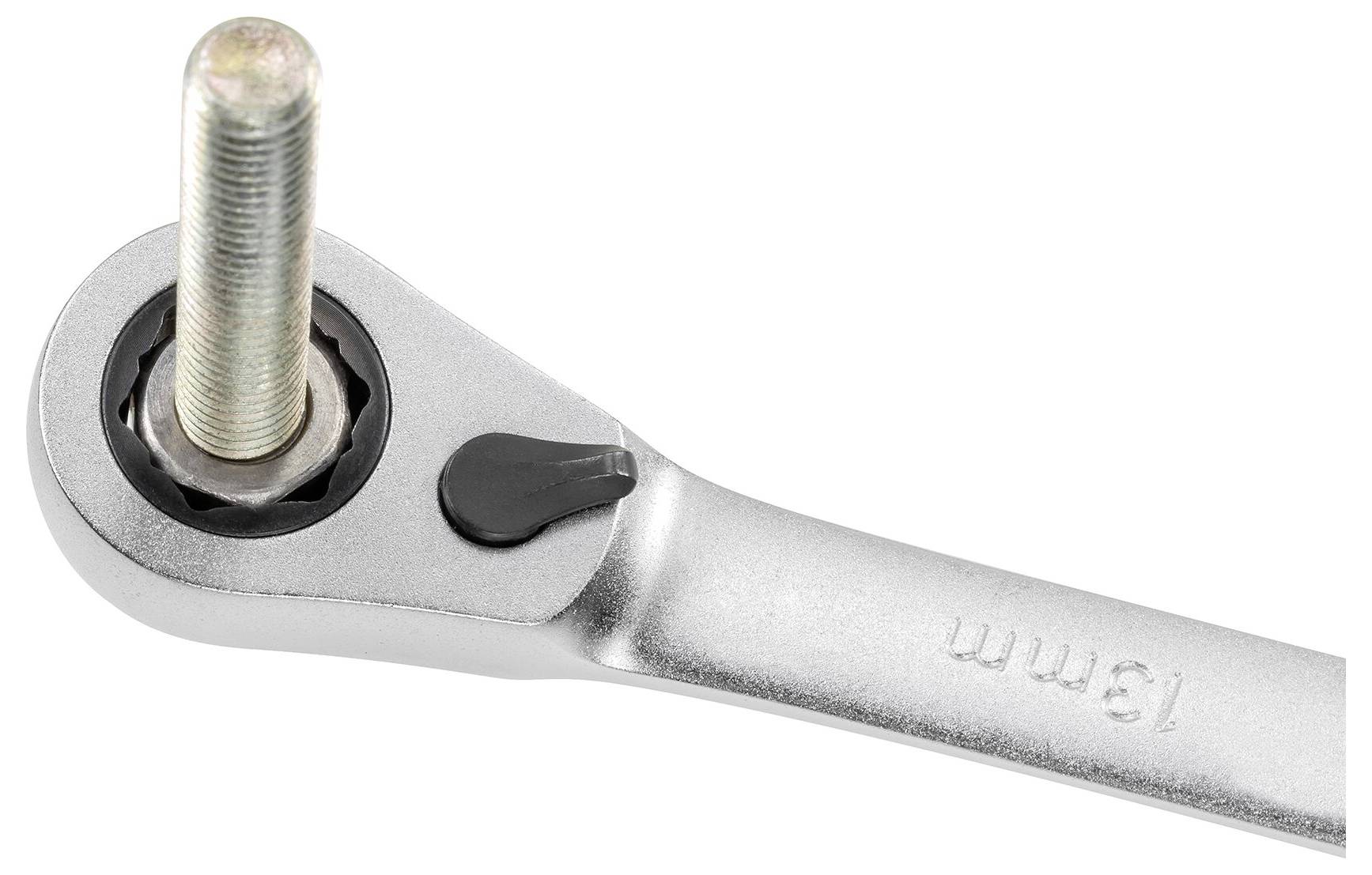 Gedore R07201080 GEDORE Ratschen-Ringgabelschlüssel Ringsleutel met ratel Sleutelbreedte (metrisch) 8 mm Sleutelbreedte -1