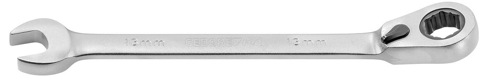 Gedore R07201140 Ratschen-Ringgabelschlüssel Ringsleutel met ratel Sleutelbreedte (metrisch) 14 mm-3