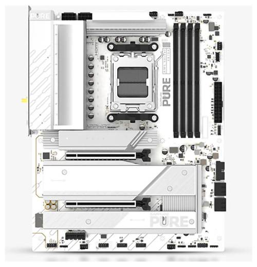 Sapphire NITRO+ X870EA Moederbord Socket AMD AM5 Vormfactor ATX Moederbord chipset AMD® X870-0