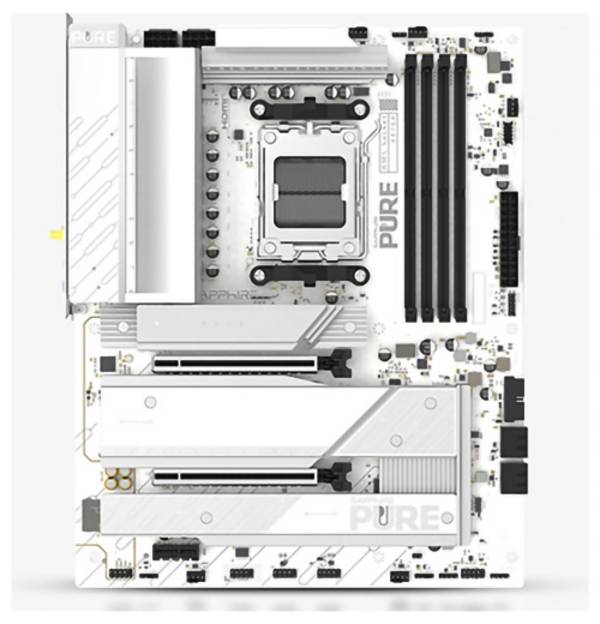 Sapphire NITRO+ X870EA Moederbord Socket AMD AM5 Vormfactor ATX Moederbord chipset AMD® X870