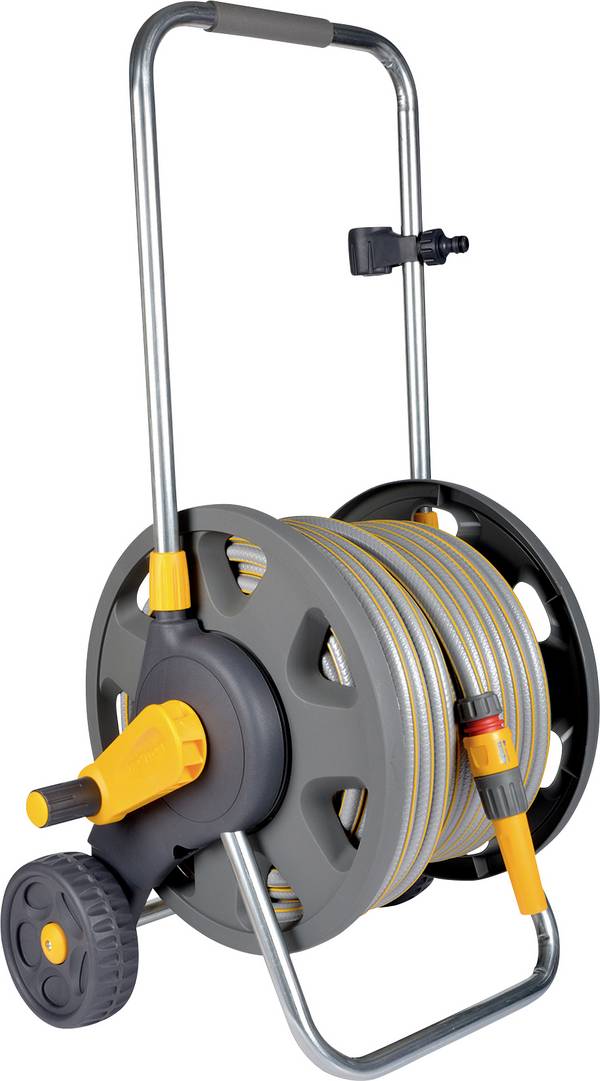 Hozelock Hozelock Schlauchwagen mit 50m Schlauch 2435R0000 Slangwagen  50 m  1 stuk(s) Grijs