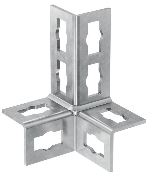 Fischer PFUF 3D Montagehoek  Staal  577094 10 stuk(s)
