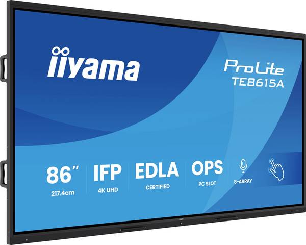 Iiyama  Digital Signage display Energielabel: G (A - G) 217.4 cm 85.6 inch 3840 x 2160 Pixel