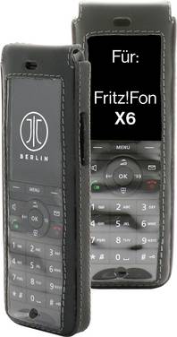 JT Berlin Turnline Riemtas AVM FRITZ!Fon X6 Zwart