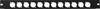 Frontplaat Omnitronic Z-19 12 x XLR (D-Typ) 1 HE