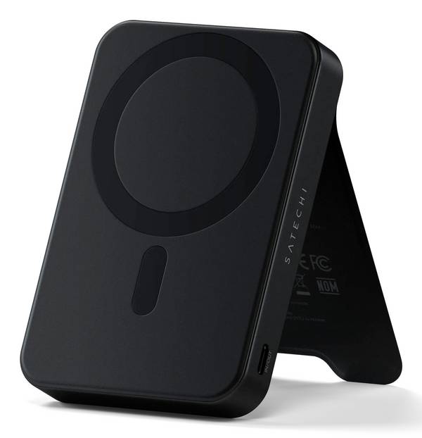 Satechi OntheGo Magnetic Qi2 Powerbank 10000 mAh Qi 2, Magsafe  USB Zwart