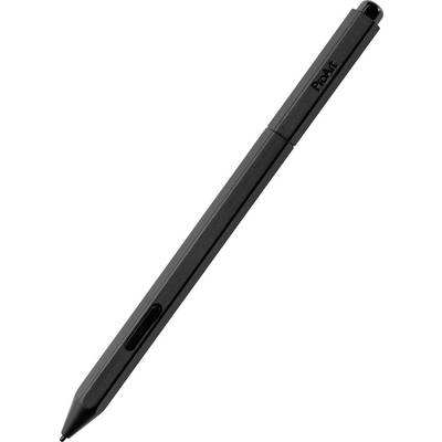 Een zwarte digitale stylus pen, gelabeld 'ProArt', schuin onder een hoek geplaatst.