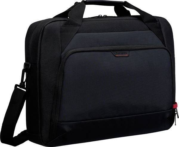 Targus 17-18" Classic EcoSmart® CN418GL Aktetas Geschikt voor max. (laptop): 45,7 cm (18")  Zwart, Rood
