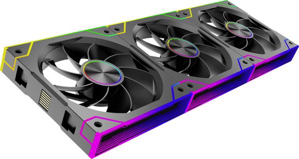 Xilence Lüfter 120*120 Performance A+ RE Videokaartkoeler met ventilator Zwart