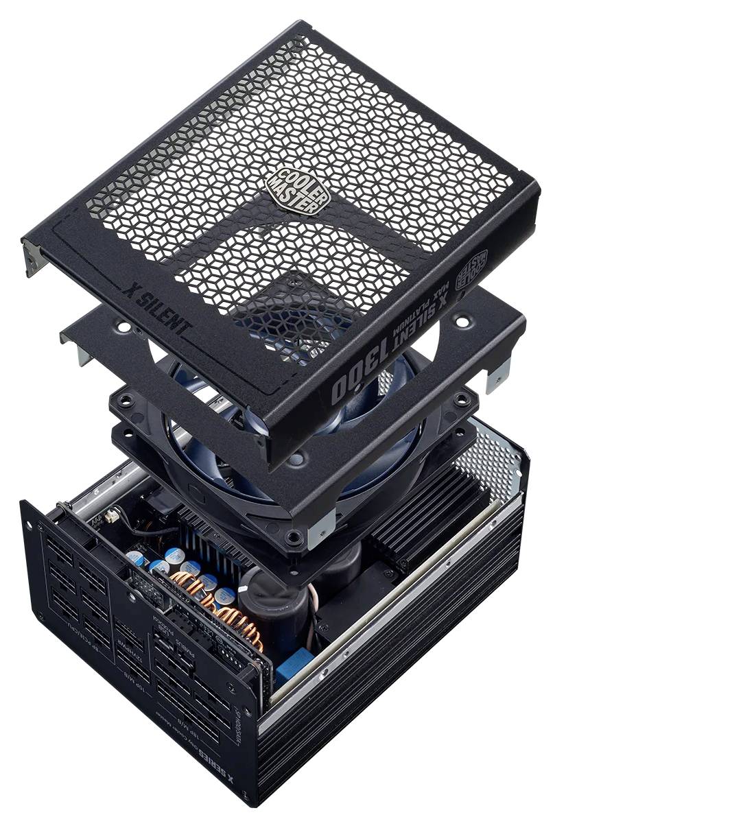 Cooler Master CoolerMaster Netzteil X Silent MAX Plati PC-netvoeding 1300 W ATX 80 Plus Platinum-7
