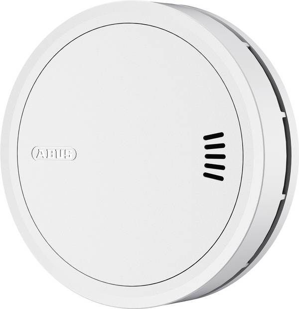 ABUS ABUS PREFIRA Slim Plus Rookmelder  Mini, Incl. magneetbevestiging, Incl. batterij (10 jaar)  (Ø x h) 110 mm x 28.5 mm