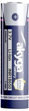 Akyga  Speciale oplaadbare batterij   Li-ion 3.7 V 2000 mAh 1 stuk(s)