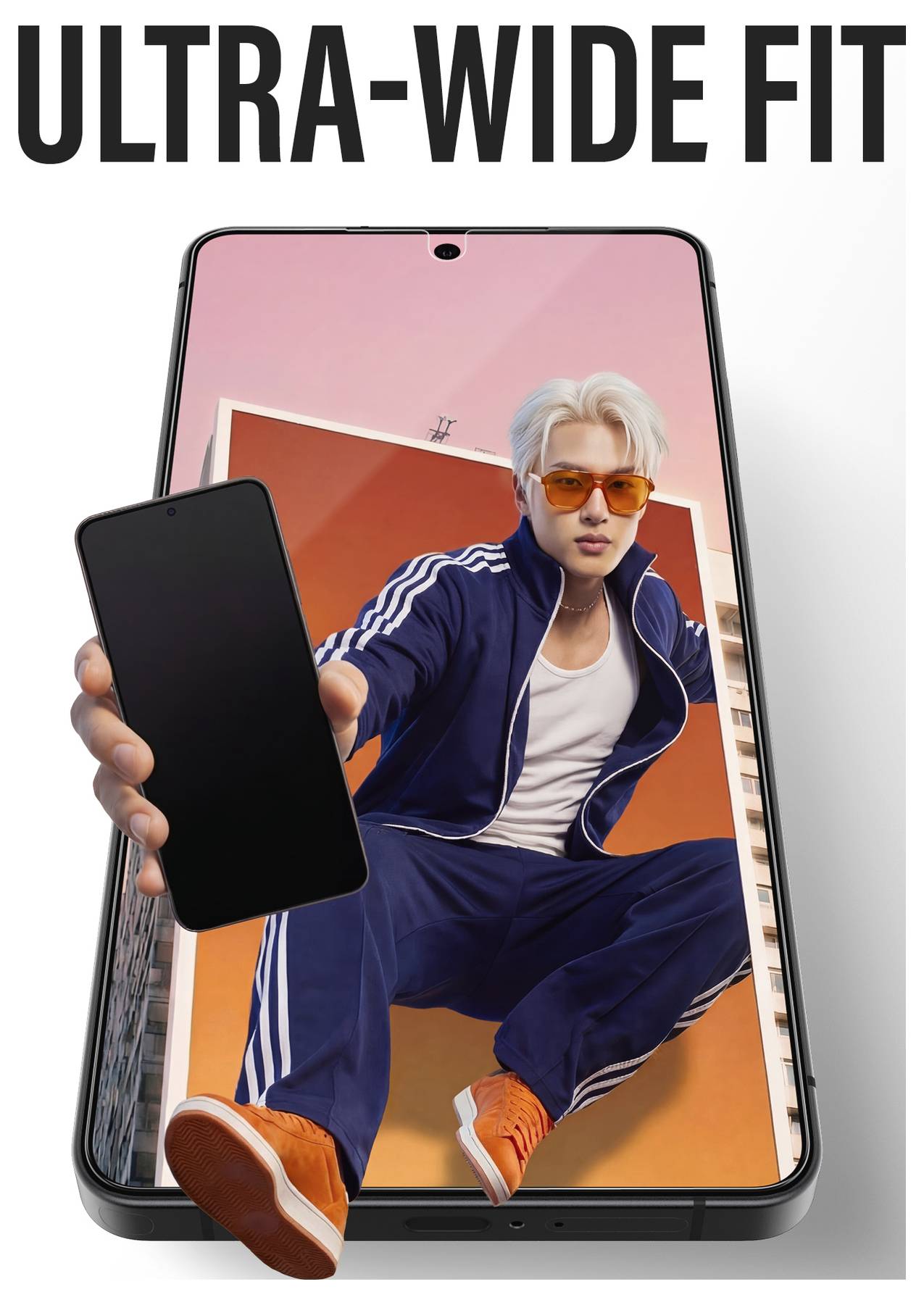 PanzerGlass PG65236 Screenprotector (glas) met privacyfolie Samsung Galaxy S26+ 1 stuk(s)-4