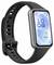 Smartwatch met zwart bandje met weergave van tijd '10:08', datum '18 VRI', hartslag '97 BPM', calorieën '280 KCAL', temperatuur '24°C'.