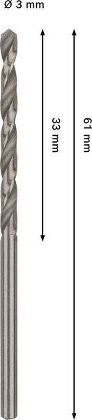 Bosch Accessories 2608577634 Metaal-spiraalboor 2 stuk(s)-1