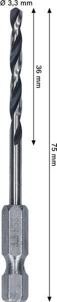 Bosch Accessories 2608577867 2608577867 Metaal-spiraalboor 1 stuk(s)-1