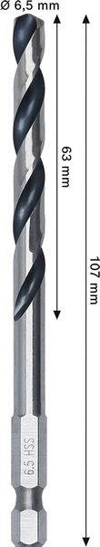 Bosch Accessories 2608577875 2608577875 Metaal-spiraalboor 1 stuk(s)-1