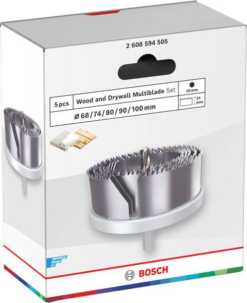 Bosch Accessories 2608594505 2608594505 Gatenzaagset 68 mm 1 stuk(s)-1