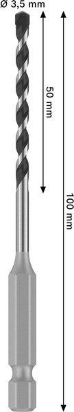 Bosch Accessories 2608706969 2608706969 Steen-spiraalboor 1 stuk(s)-1